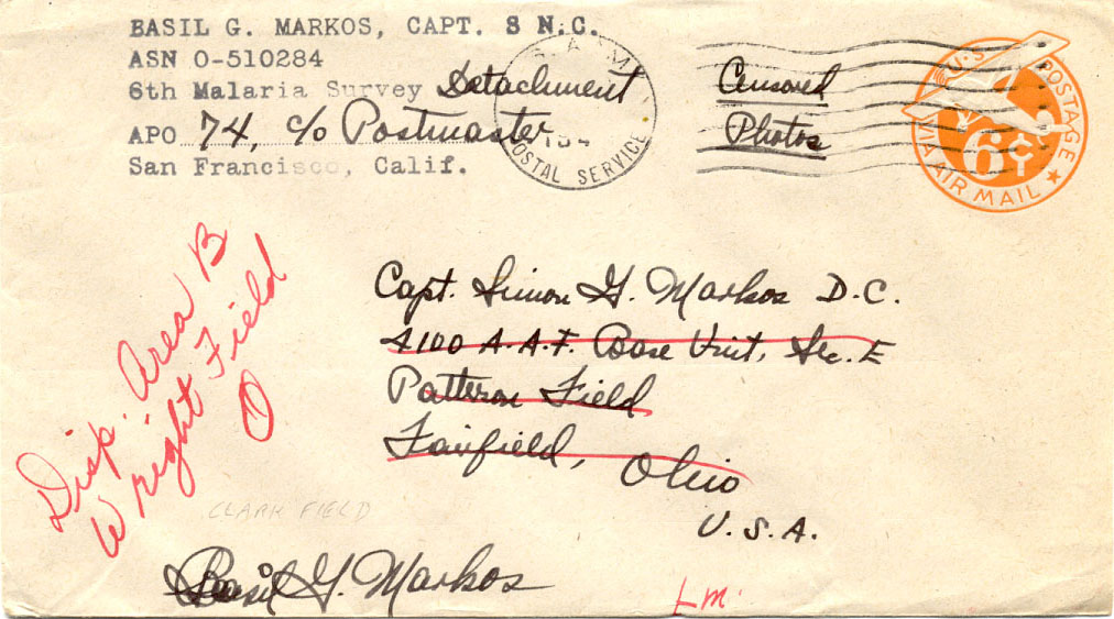 APO 74, Clark Field, Philippines 6th MSD APO 74, Clark Field, Philippines 6th MSD